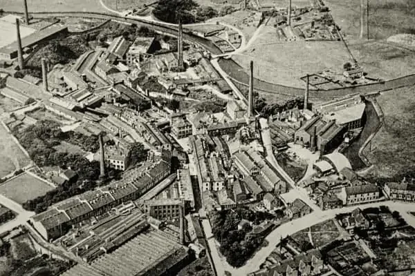 1930-1950s E+R engineering site in Accrington
