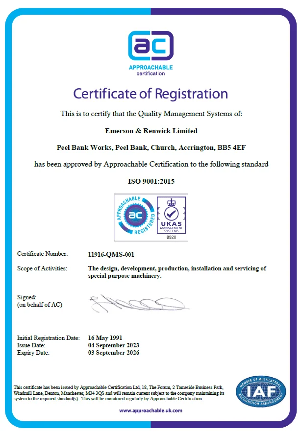 ISO9001 to 2026